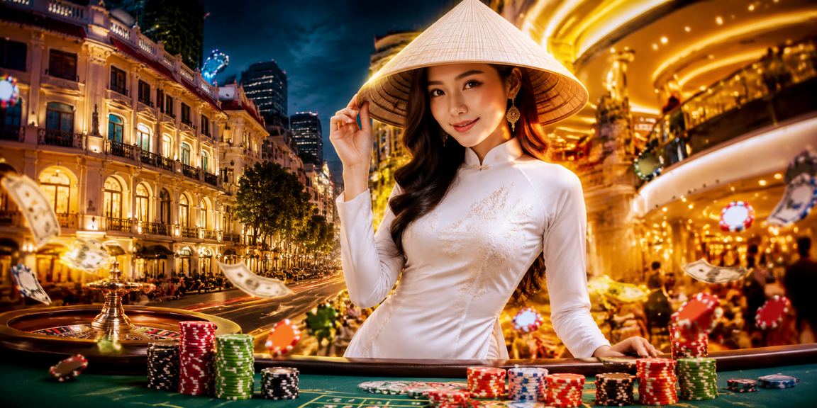 Người chơi tại Hà Nội tra cứu chương trình cashback bonus trên điện thoại với nón lá truyền thống