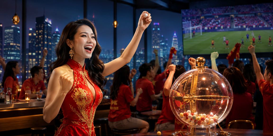 Không khí lễ hội xổ số tại Hà Nội với người dân tụ tập theo dõi kết quả giải thưởng